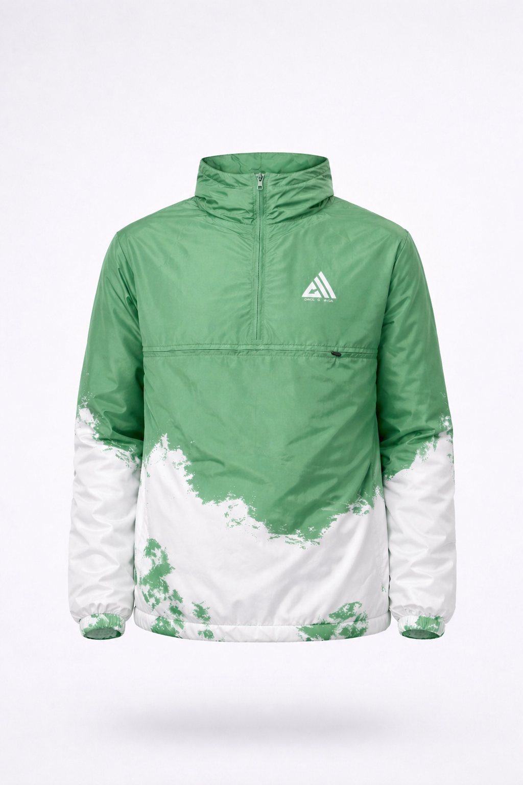 Ocean Crest Anorak-Forest Green Pullover