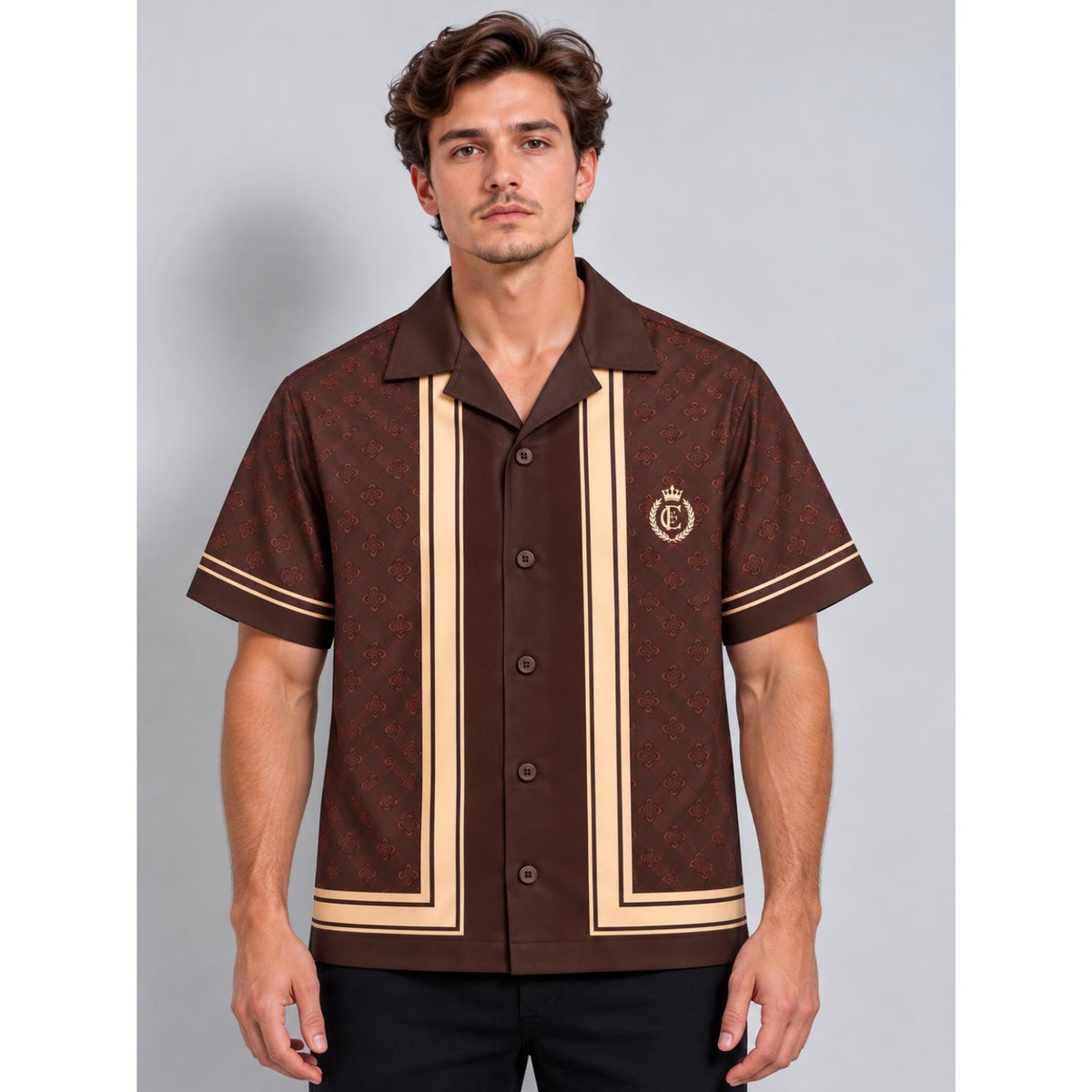 Nocturne Cuban Collar Shirt