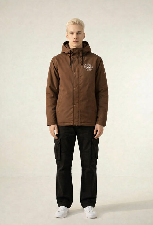 Khaki Drift Hoodie