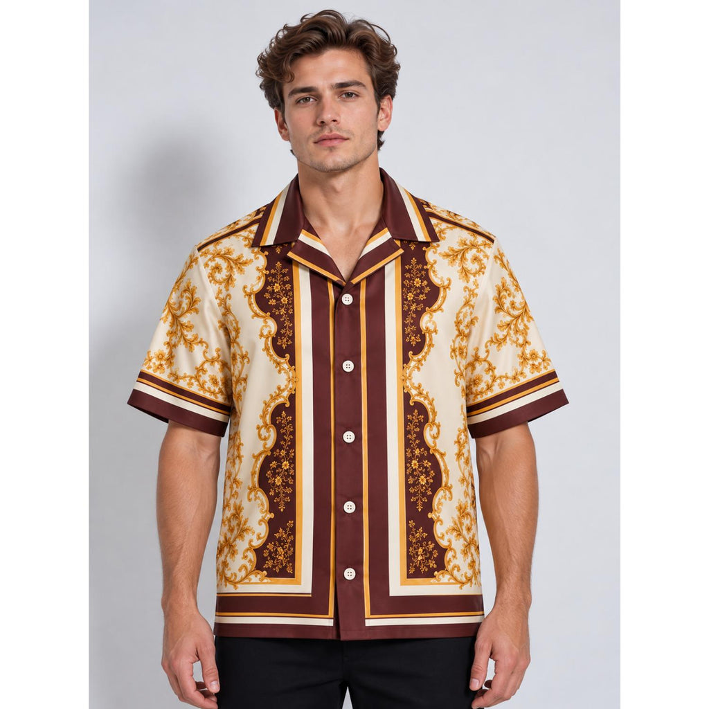 Valenza Cuban Collar  Shirt