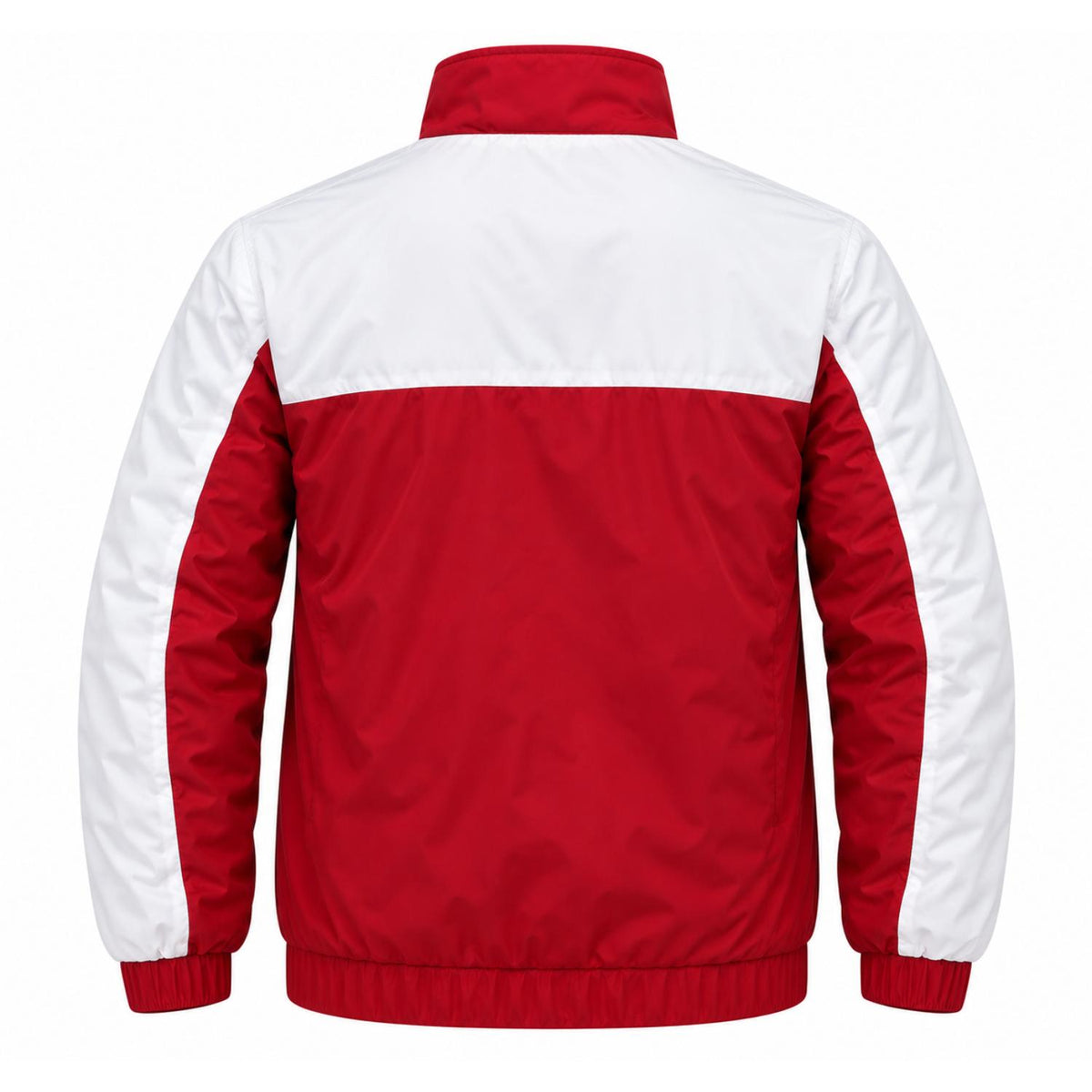 City Pulse Track Jacket – Red & White