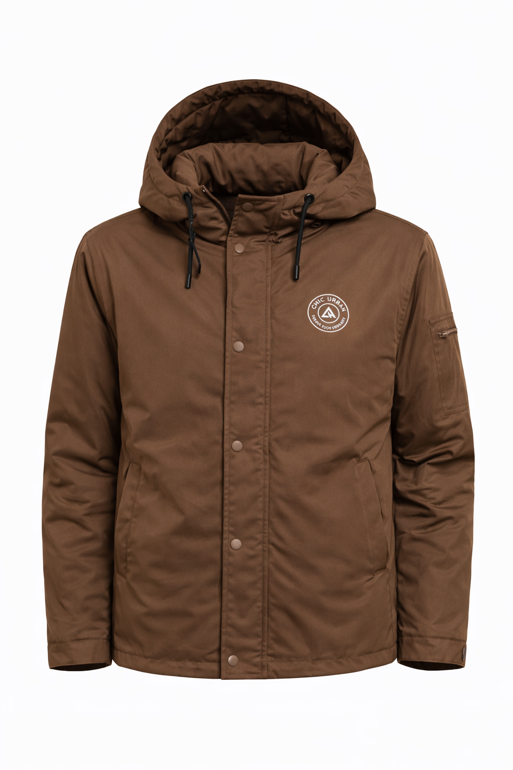 Khaki Drift Hoodie