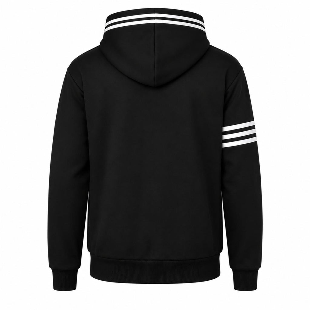 Urban Velocity Stripe Pullover Hoodie Unisex