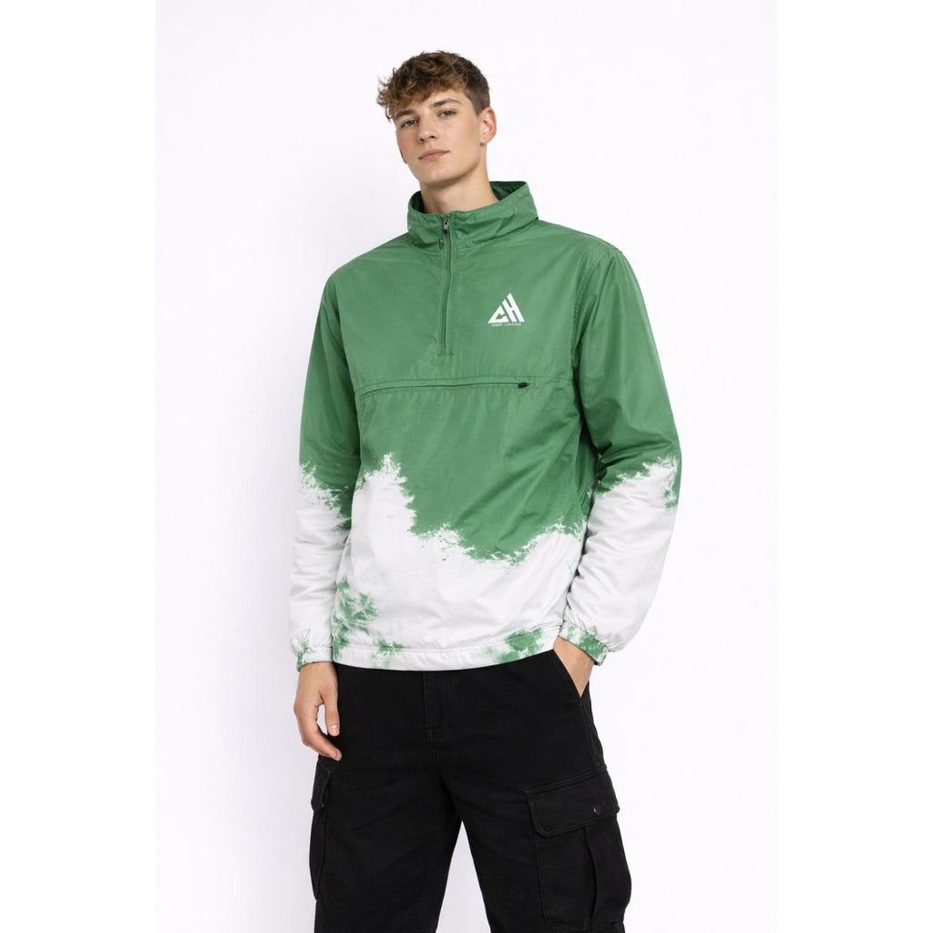Ocean Crest Anorak-Forest Green Pullover
