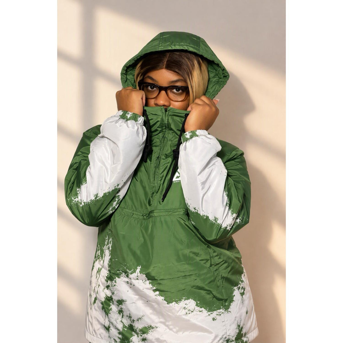 Tideway Unisex Half-Zip Hoodie – Forest Green