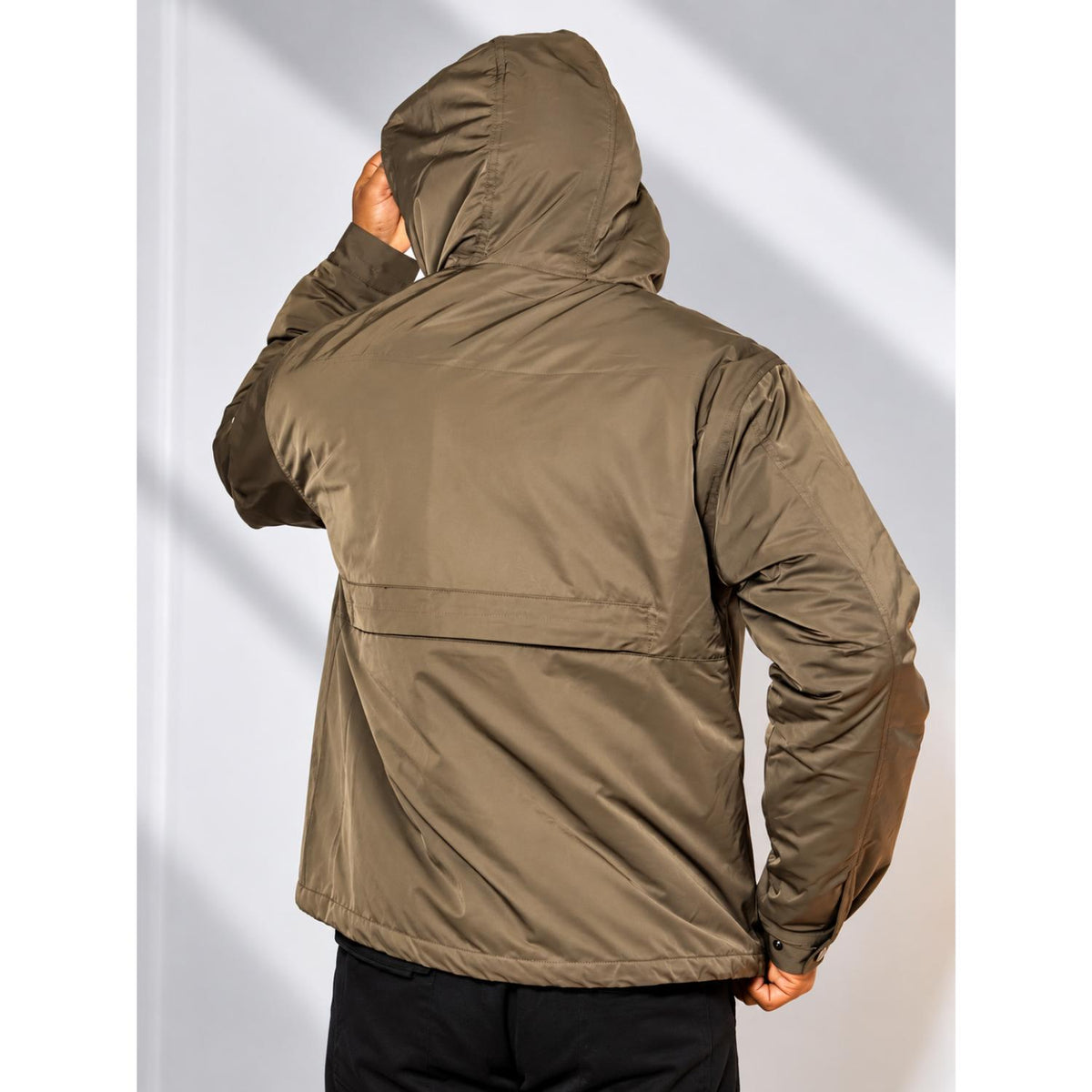 Northline Unisex Hooded Jacket – Khaki