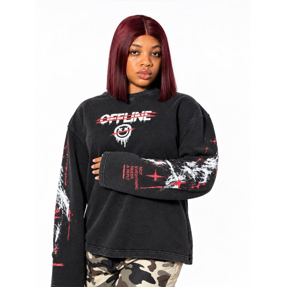 Offline Signal Unisex Long Sleeve