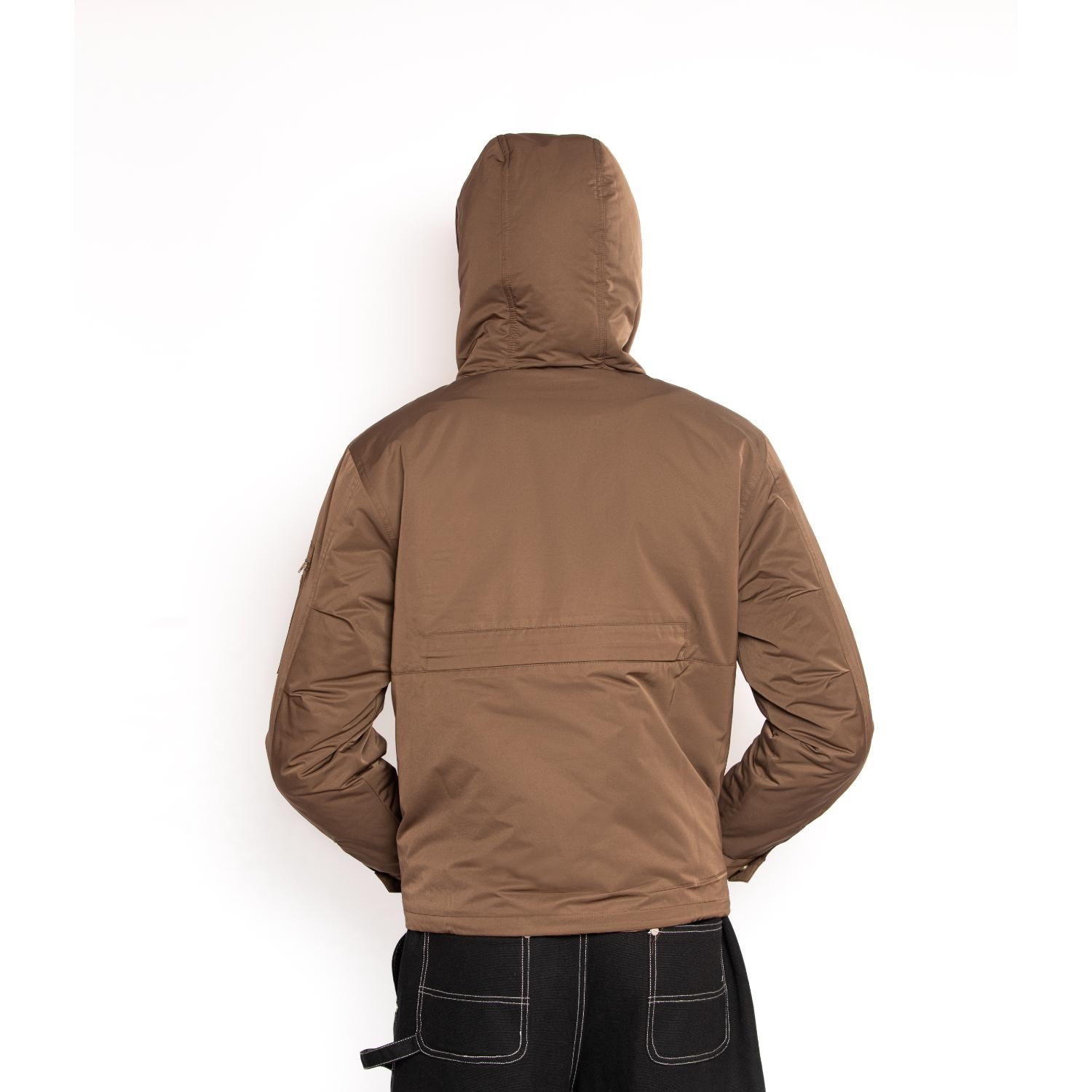 Khaki Drift Hoodie