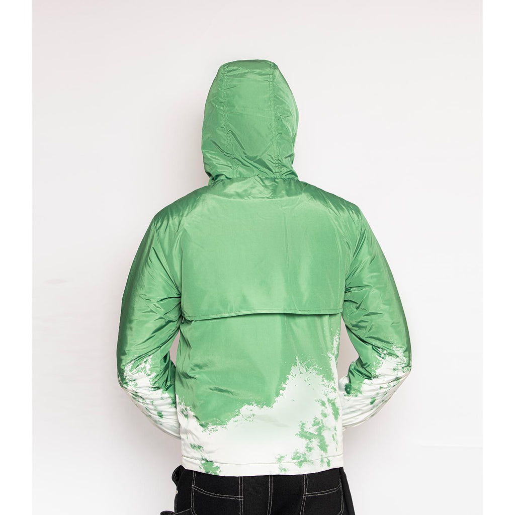 Ocean Crest Anorak-Forest Green Hoodie