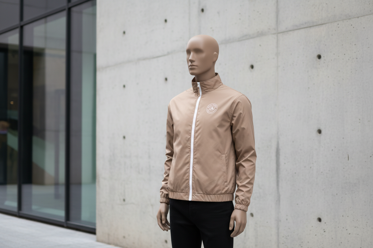 Apex Track Jacket in urban setting